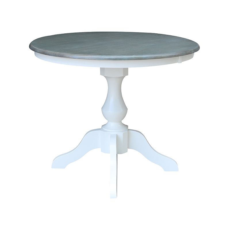 International Concepts Round Pedestal Dining Table