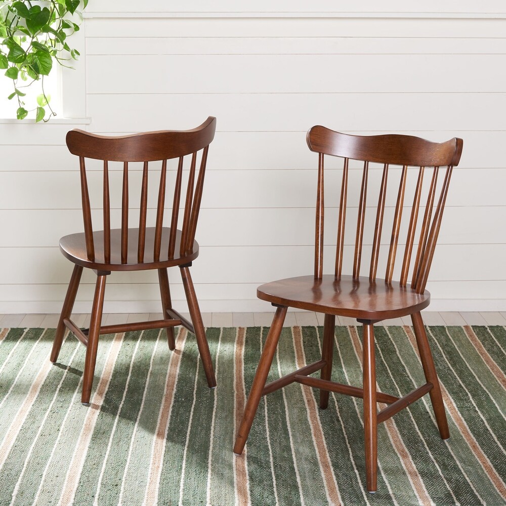 SAFAVIEH Reeves Spindleback Windsor Dining Room Chair (Set of 2)   17\