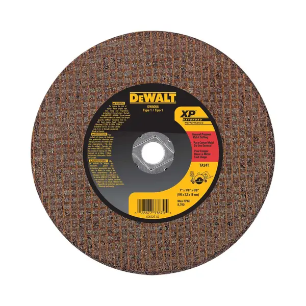 DEWALT 7x1/8x5/8 Ceramic Abrasive Saw Blade