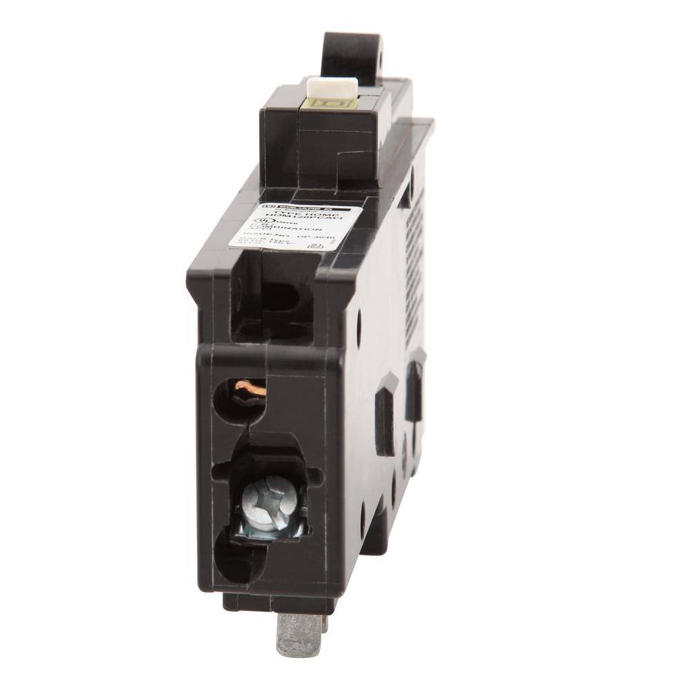 Square D Homeline 20 Amp Single-Pole Plug-On Neutral Combination Arc Fault Circuit Breaker(HOM120PCAFIC) HOM120PCAFIC