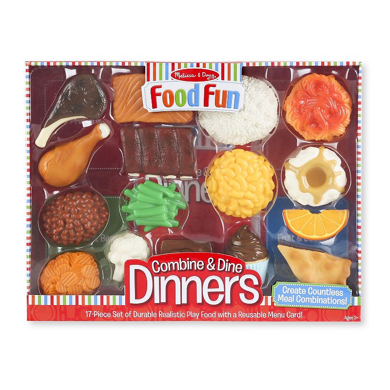 Food Fun Combine and Dine Dinners I by Melissa and Doug