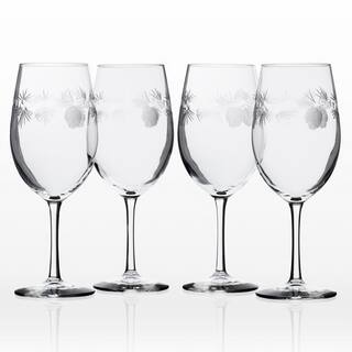 Rolf Glass Icy Pine 18 oz. Clear All Purpose Wine (Set of 4) 207261-S4