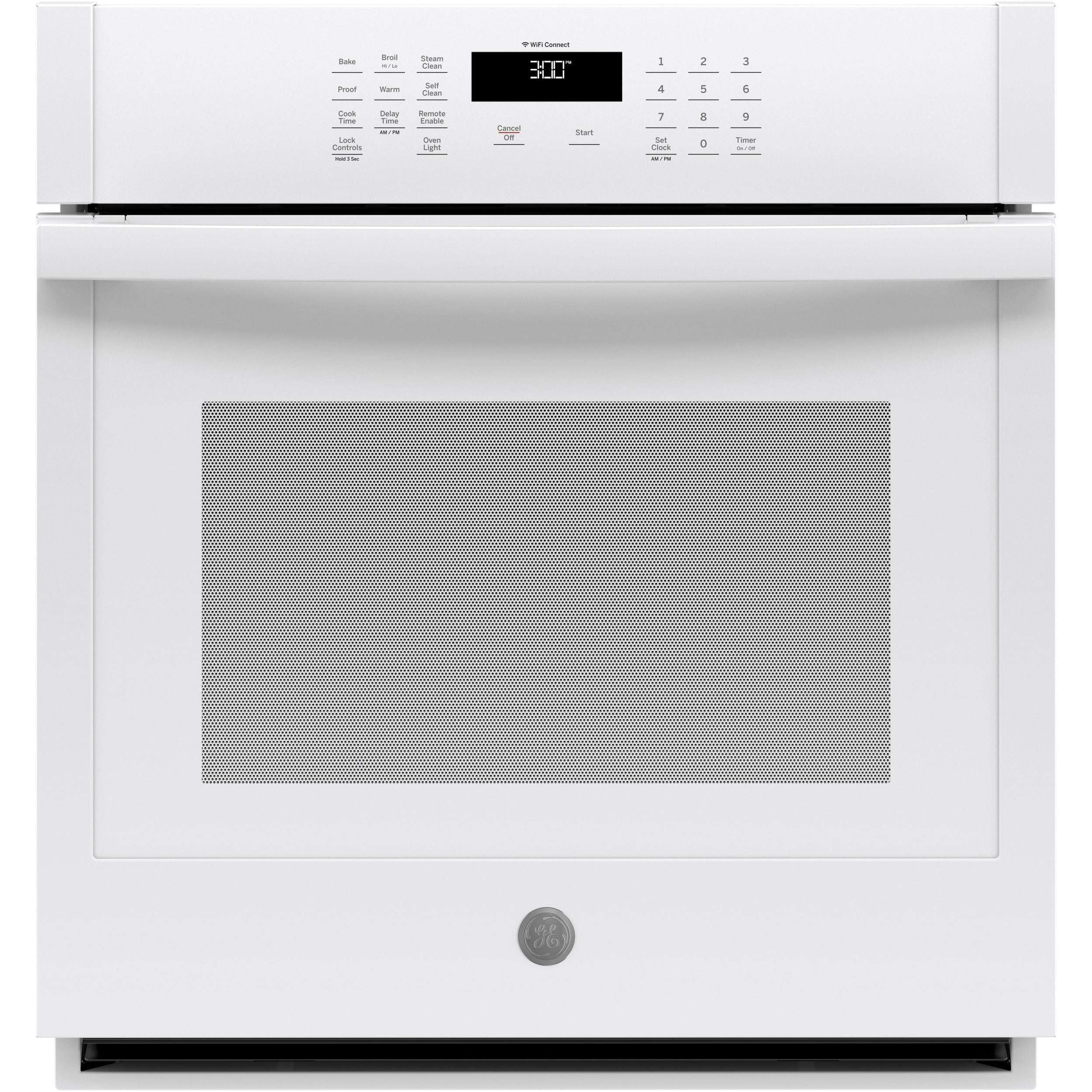 GE 27-inch, 4.3 cu. ft. Built-in Single Wall Oven JKS3000DNWW