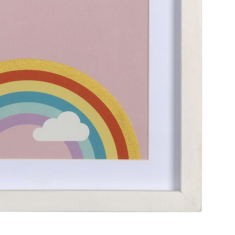 Stratton Home Decor Rainbow Shine Bright Wall Art