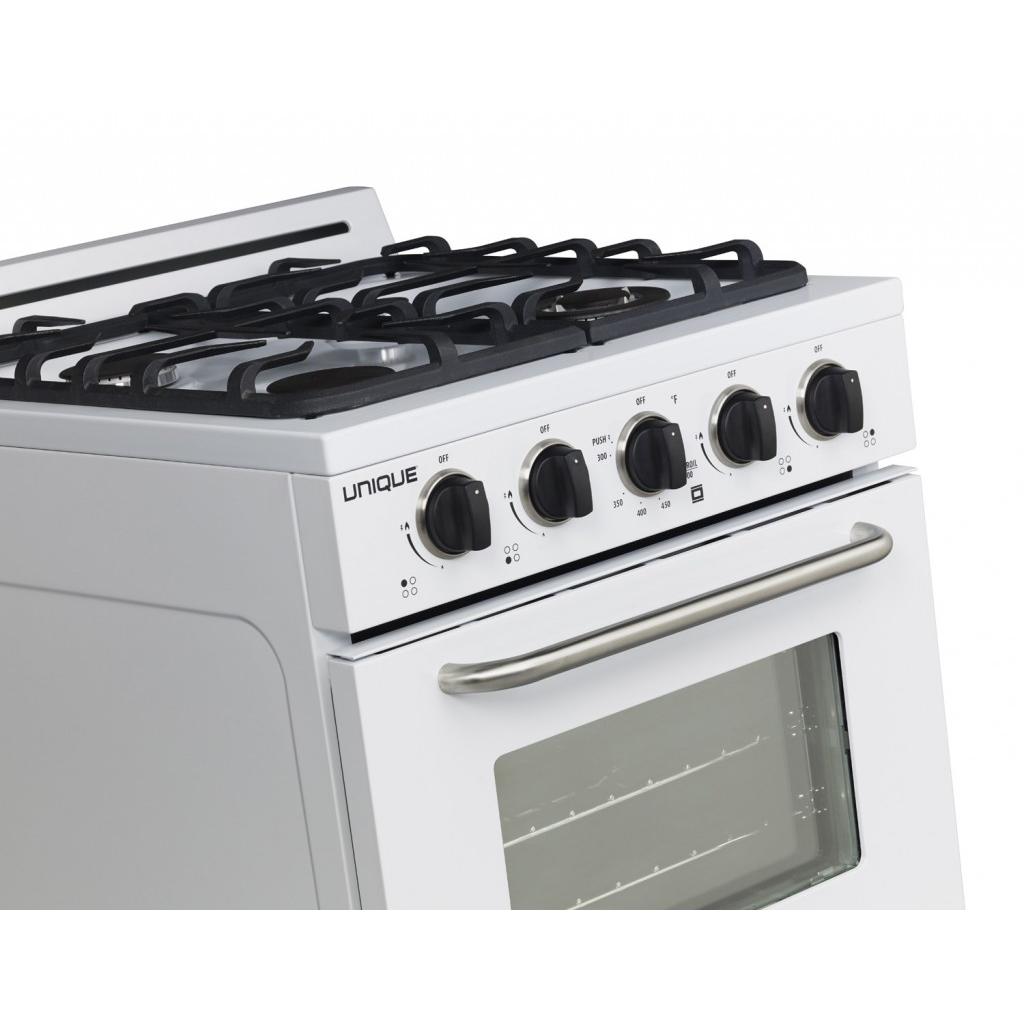 Unique Appliances 24-inch Freestanding Gas Range UGP-24G OF1 W