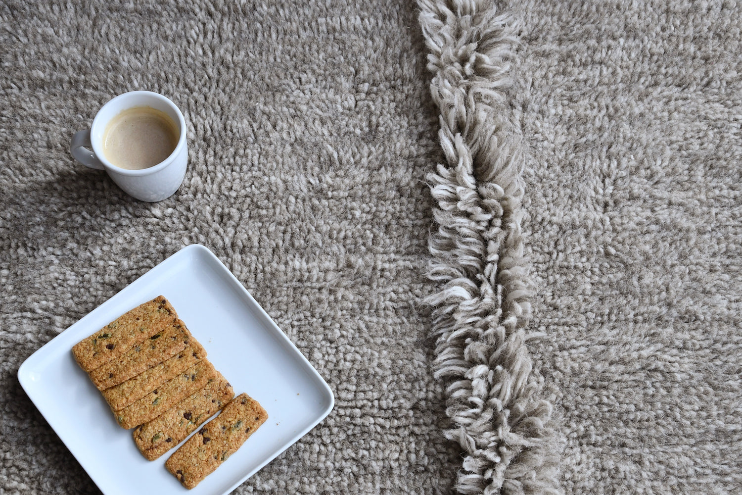 Blended Sheep Grey Tundra Rug