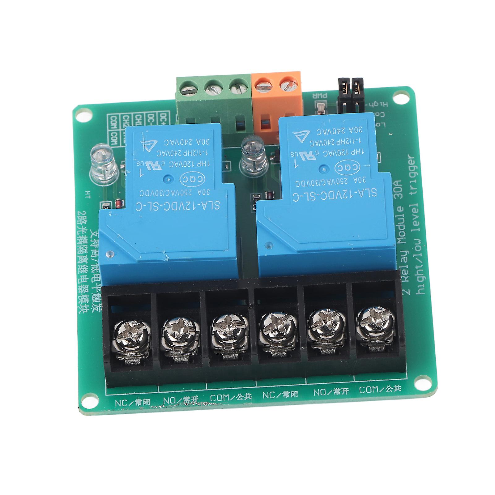 Relay Module Copper Clad Laminate Humanized Interface Design Trigger Board For Plc Automation Equipment12v