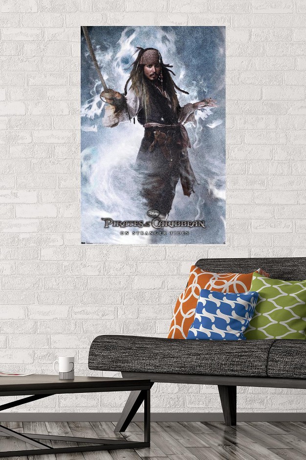 Trends International Disney Pirates Of The Caribbean On Stranger Tides Jack Unframed Wall Poster Prints