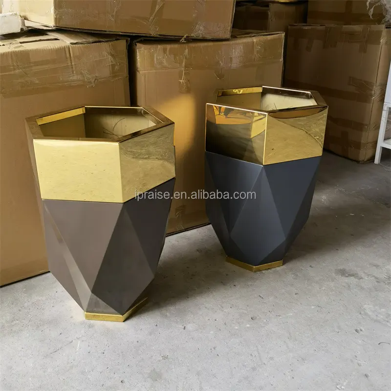 Garden Supplies Luxury Modern Indoor Outdoor large flower pots   planters / big vases for home decor