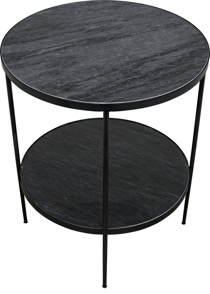 Rivoli Side Table   Transitional   Side Tables And End Tables   by HedgeApple  Houzz