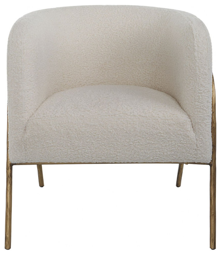 Accent Chair  28.5 quotHx27 quotW  Furniture  Chairs   Contemporary   Armchairs And Accent Chairs   by Bailey Street Home  Houzz