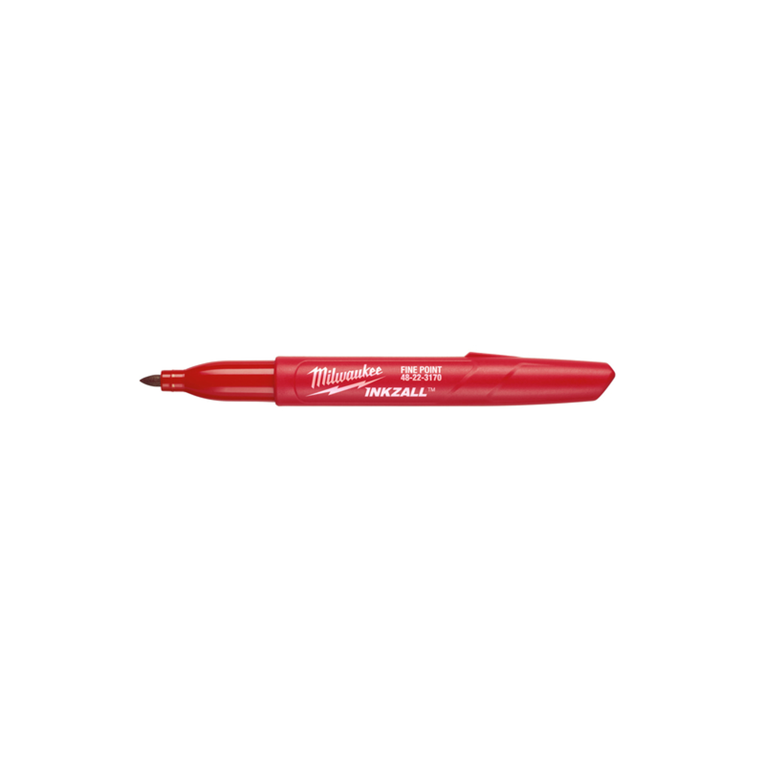 MW INKZALL Red Fine Tip Jobsite Marker 1 pk