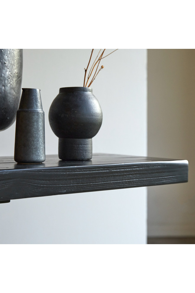 Pine Black Console Table  Tikamoon Aya   Transitional   Console Tables   by Oroa   Distinctive Furniture  Houzz