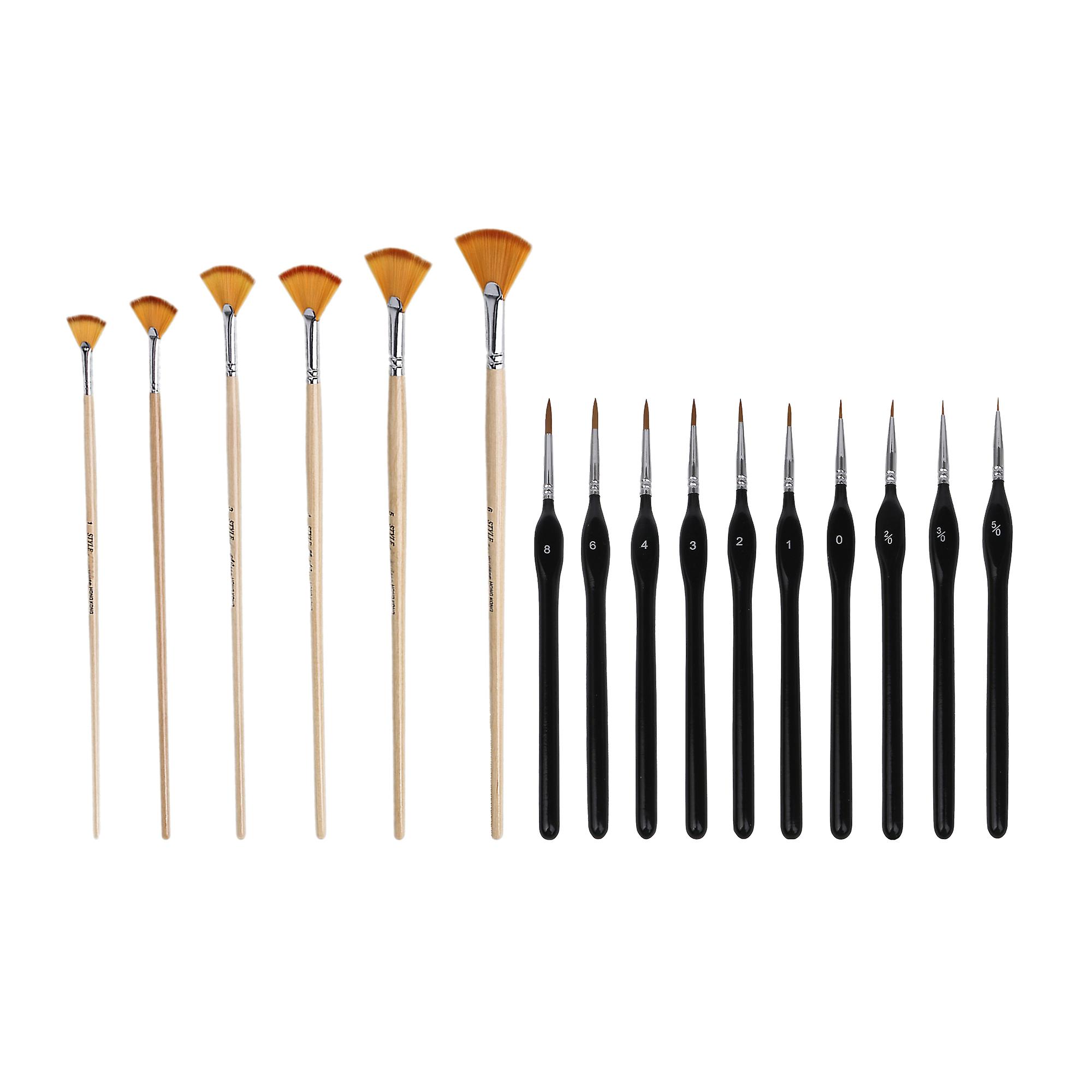 Art Paint Brushes Set with Fine Detailing and Oil Paintbrushes