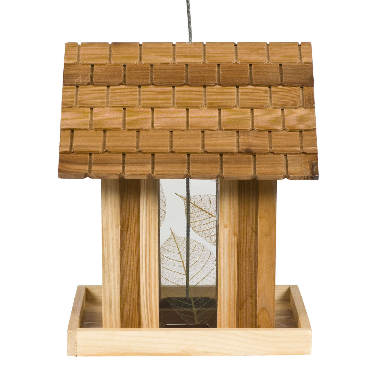 Perky-Pet Wild Bird 3.5 lb Cedar Mountain Chapel Bird Feeder 1 ports