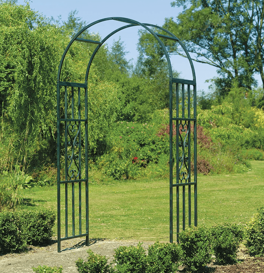 Gardman Kensington 6' Green Metal Arbor