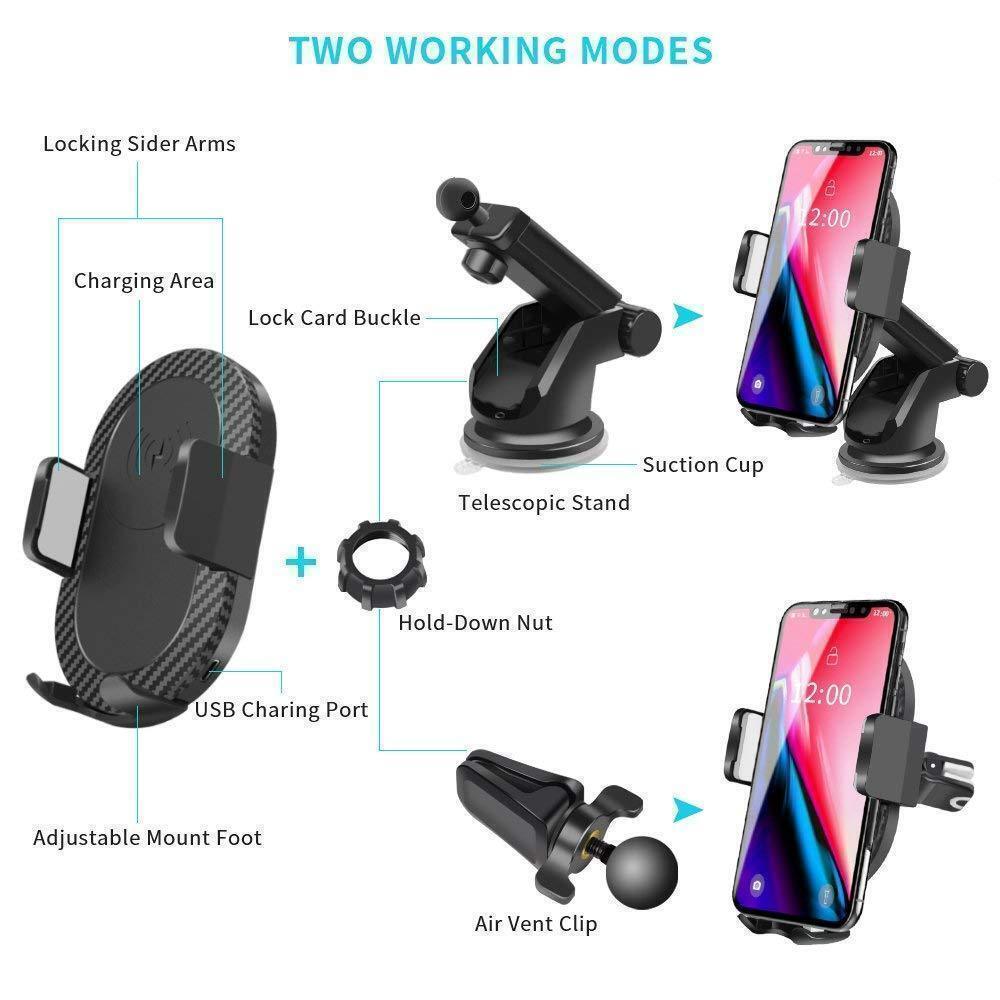 Car Mount Wireless Charger