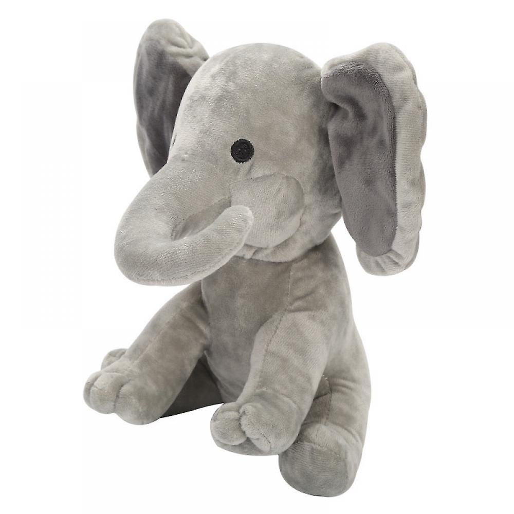 Stuffed Elephant Animal Plush Toys 9 Inch (gray)