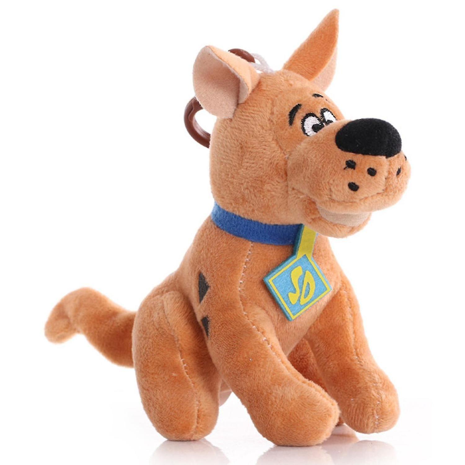 4inch Scooby Doo Plush Brown Cartoon Dog Stuffed Animals Doll Funny Toy Gift For Kids