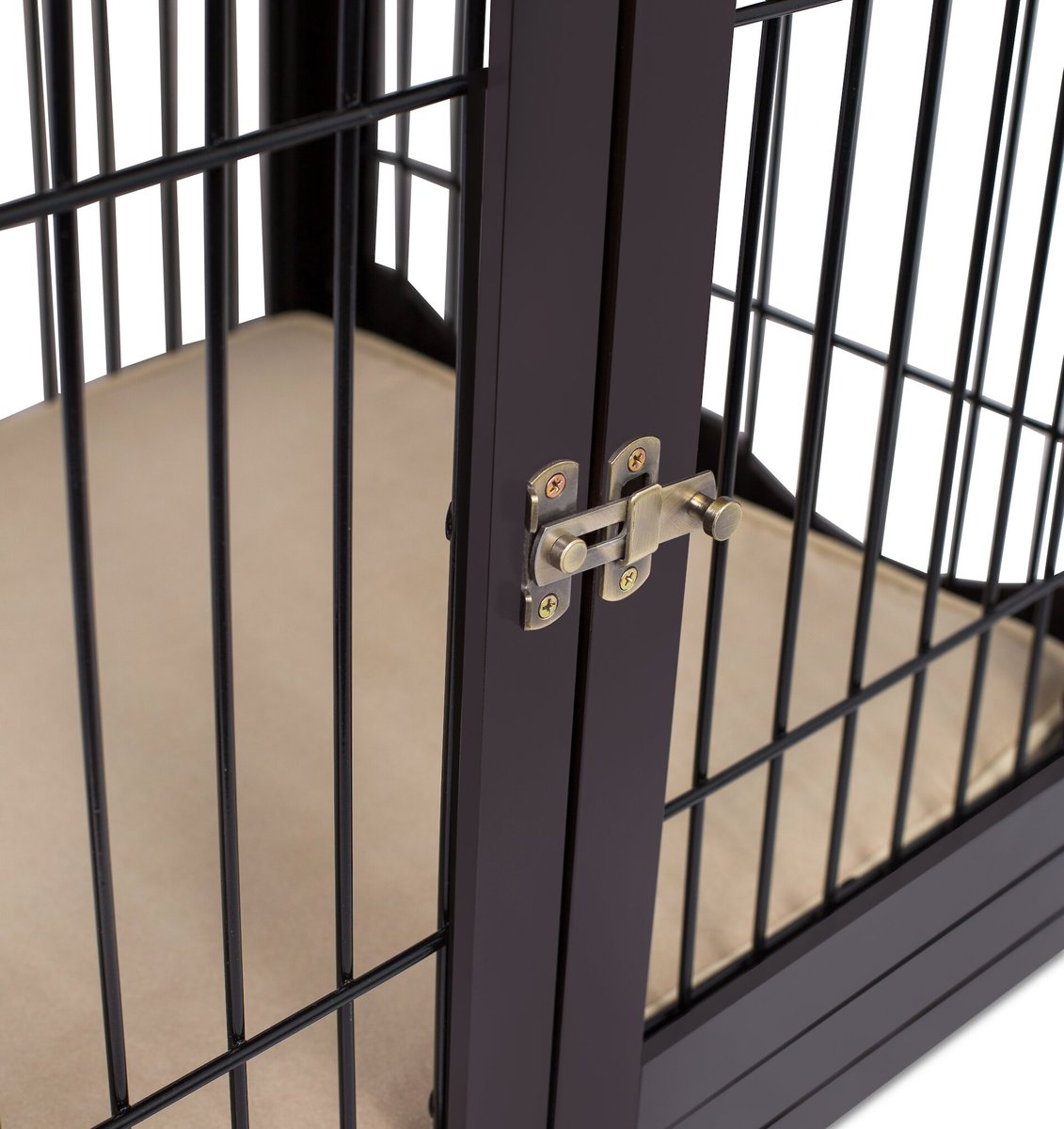 Internet's Best Double Door Furniture Style Dog Crate and End Table