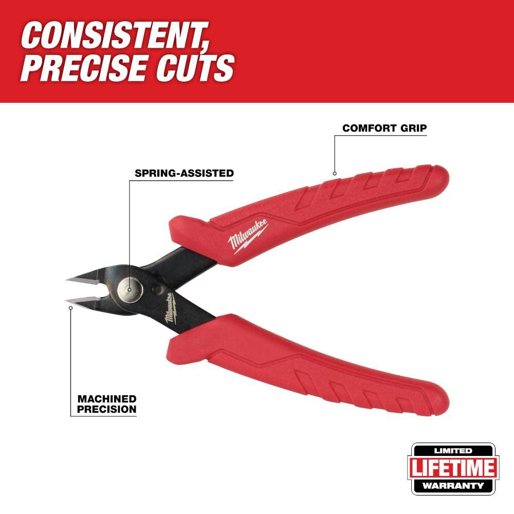 Milwaukee Mini Flush Cutters 48-22-6105 from Milwaukee