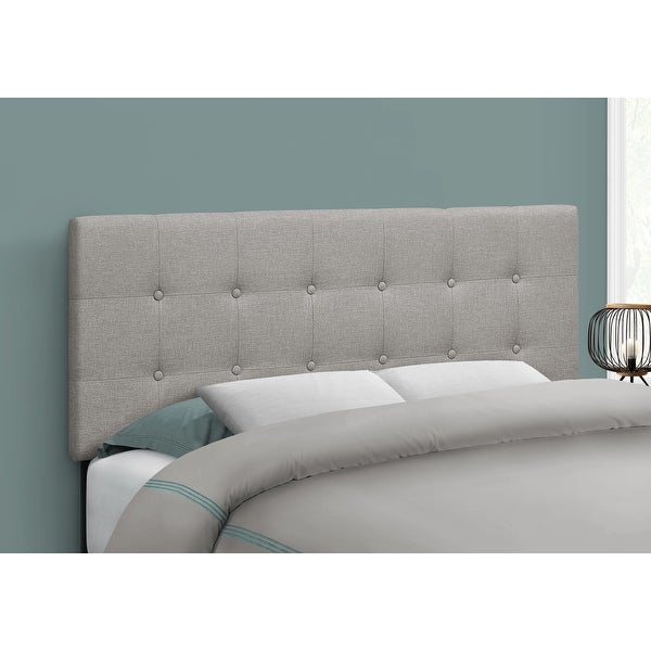 Bed， Headboard Only， Full Size， Bedroom， Upholstered Linen Look， Transitional - - 31975177