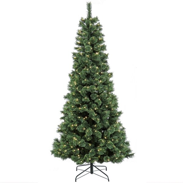 National Tree Company 7.5 ft. PreLit Pilchuck Pine Tree with LED Lights