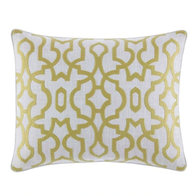 Palmiers Throw Pillow Green