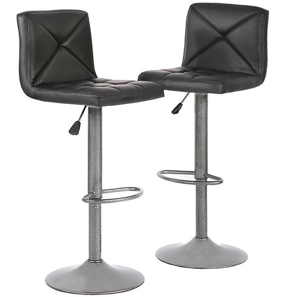 Bar Stool Adjustable Armless Barstools Bistro Pub Chair