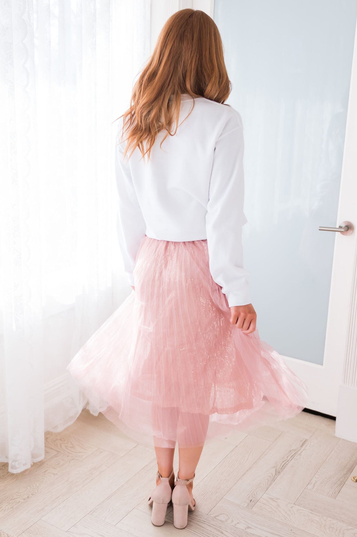 Bold & Beautiful Modest Tulle Skirt