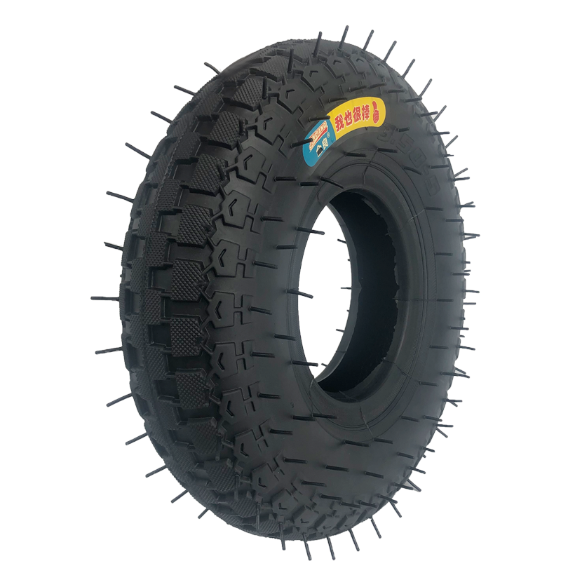 wheels tires and accessories 4.10/3.50 5 Pneumatic Thickened Tires for handcart accessories