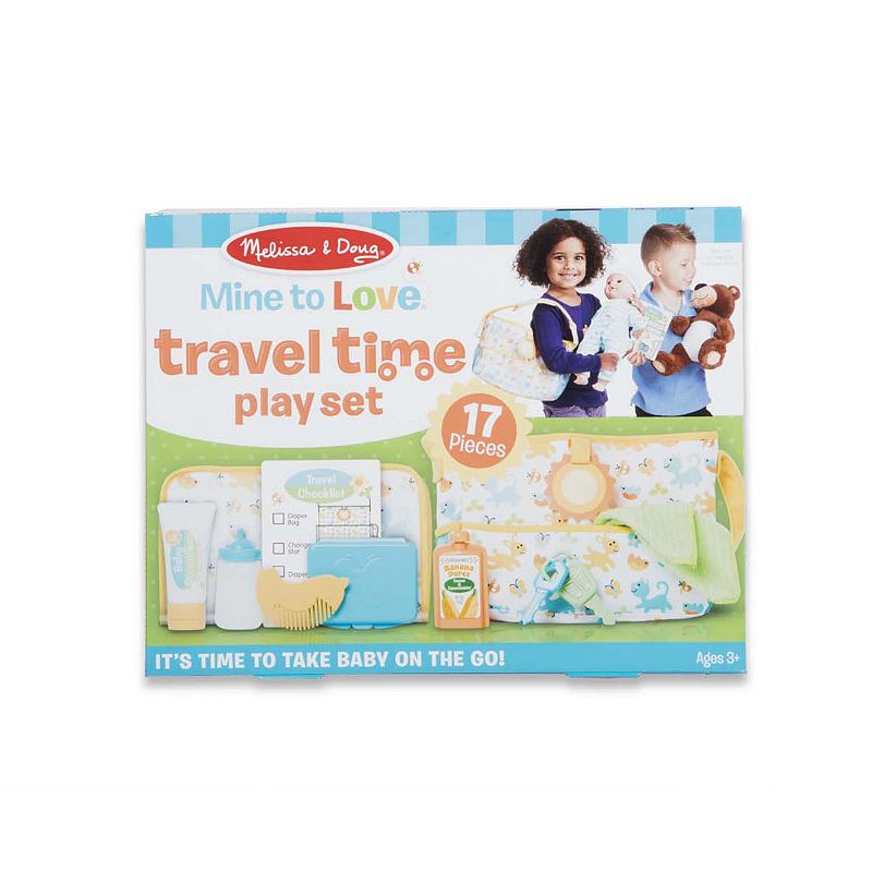 Melissa and Doug Mine to Love Travel Time Play Set for Dolls