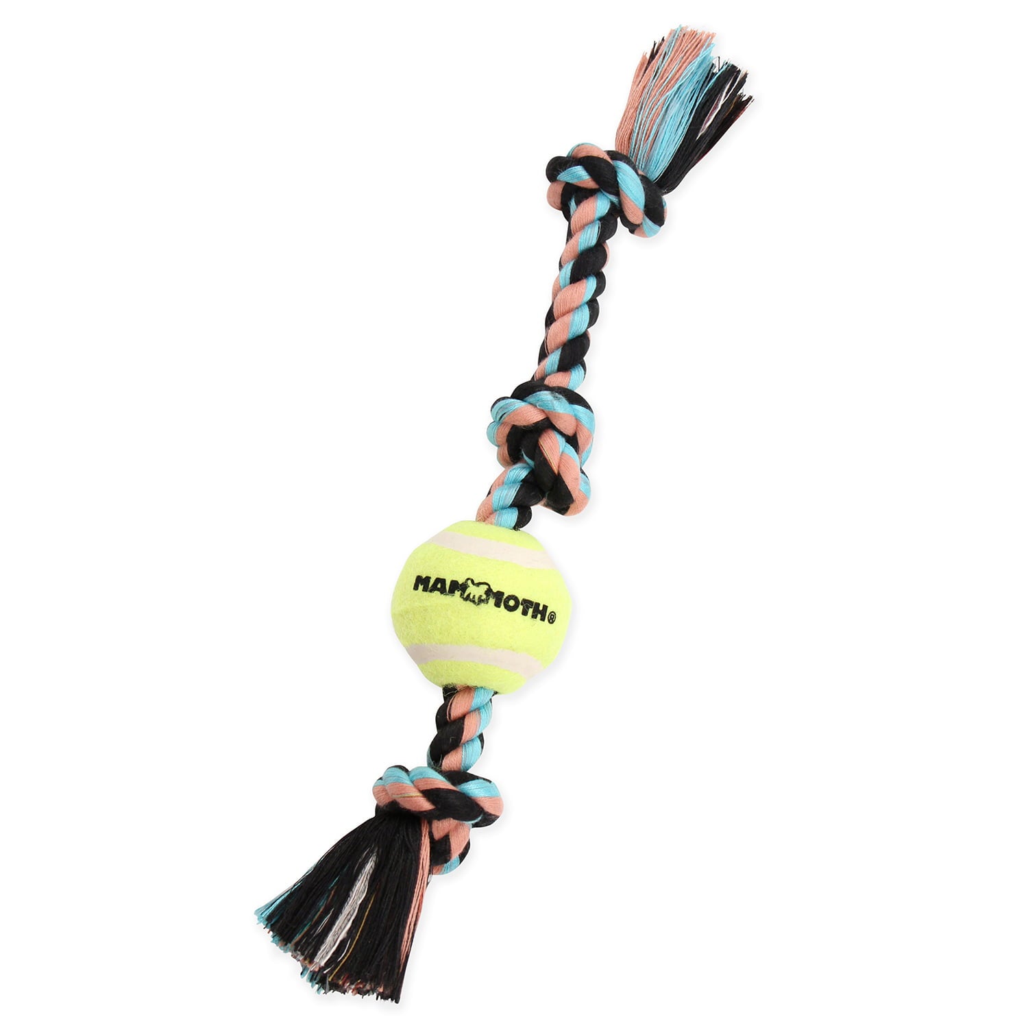 Mammoth Flossy Chews Interactive 3-Knot Tug Dog Toy