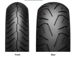 180/70-15 Bridgestone Exedra G702 H-Rated Tubeless Rear Tire