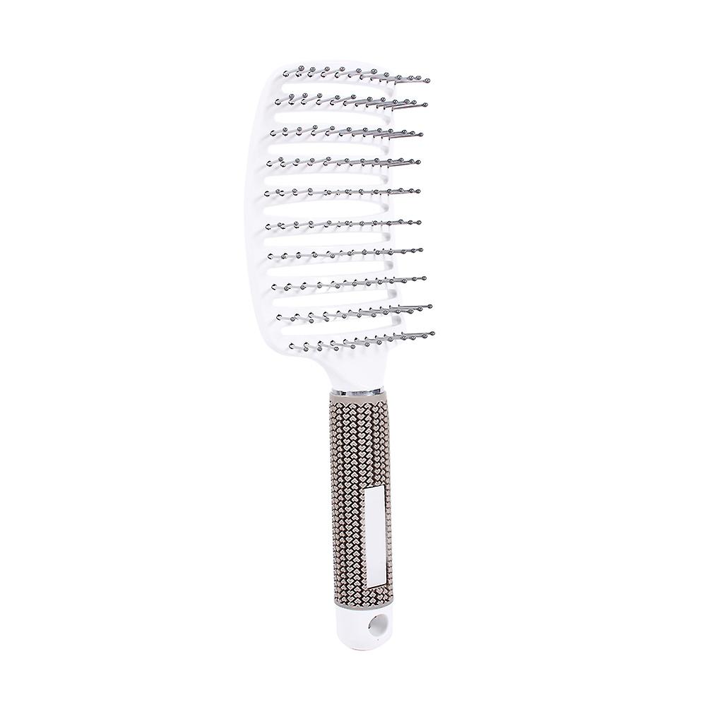 Anti Static Wide Tine Curved Vent Hair Comb Brush Barber Salon Hairdressing Tool