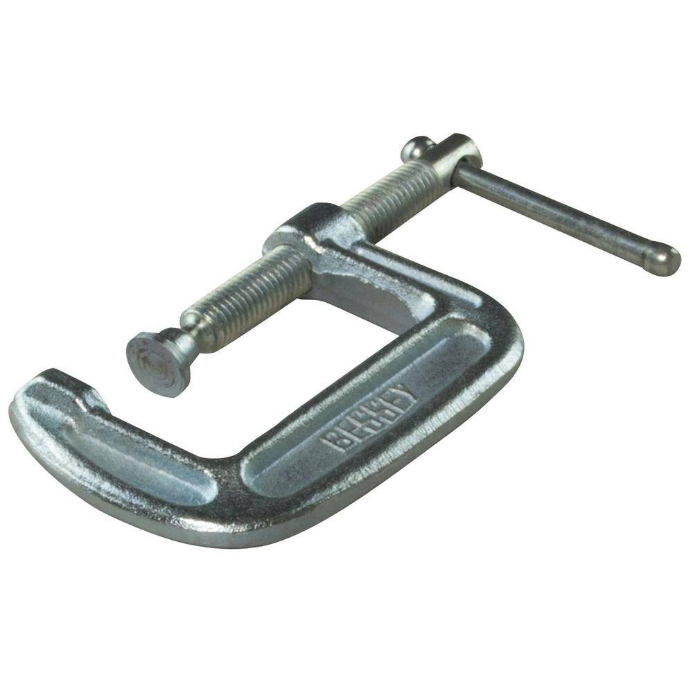 BESSEY CM Series 1 in. Drop Forged C-Clamp with 1 in. Throat Depth CM10