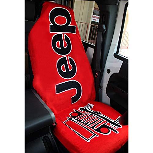 Seat Armour T2G100R Universal Fit Jeep Towel-2-Go Seat Protector - Red