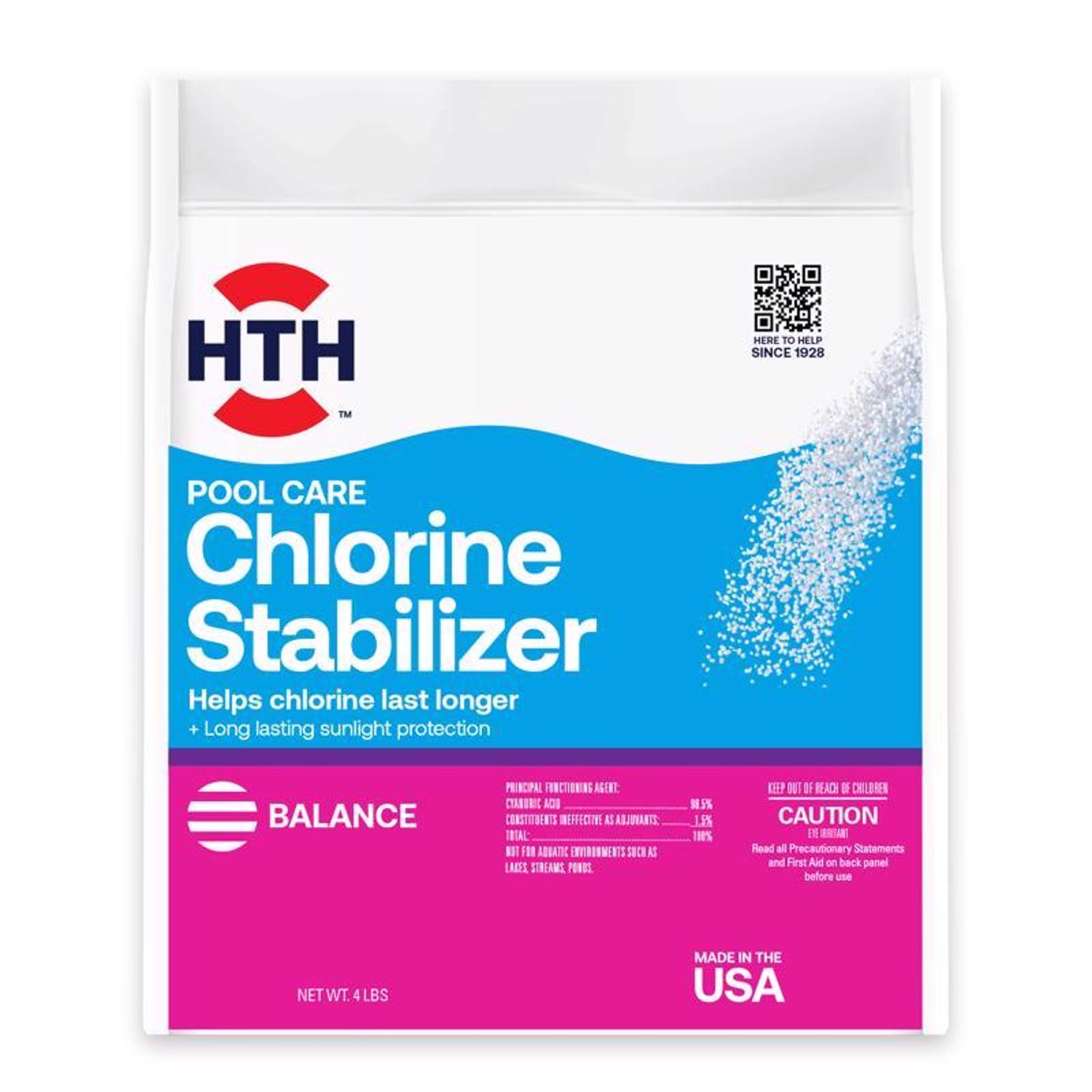 HTH Granule Chlorine Stabilizer 4 lb