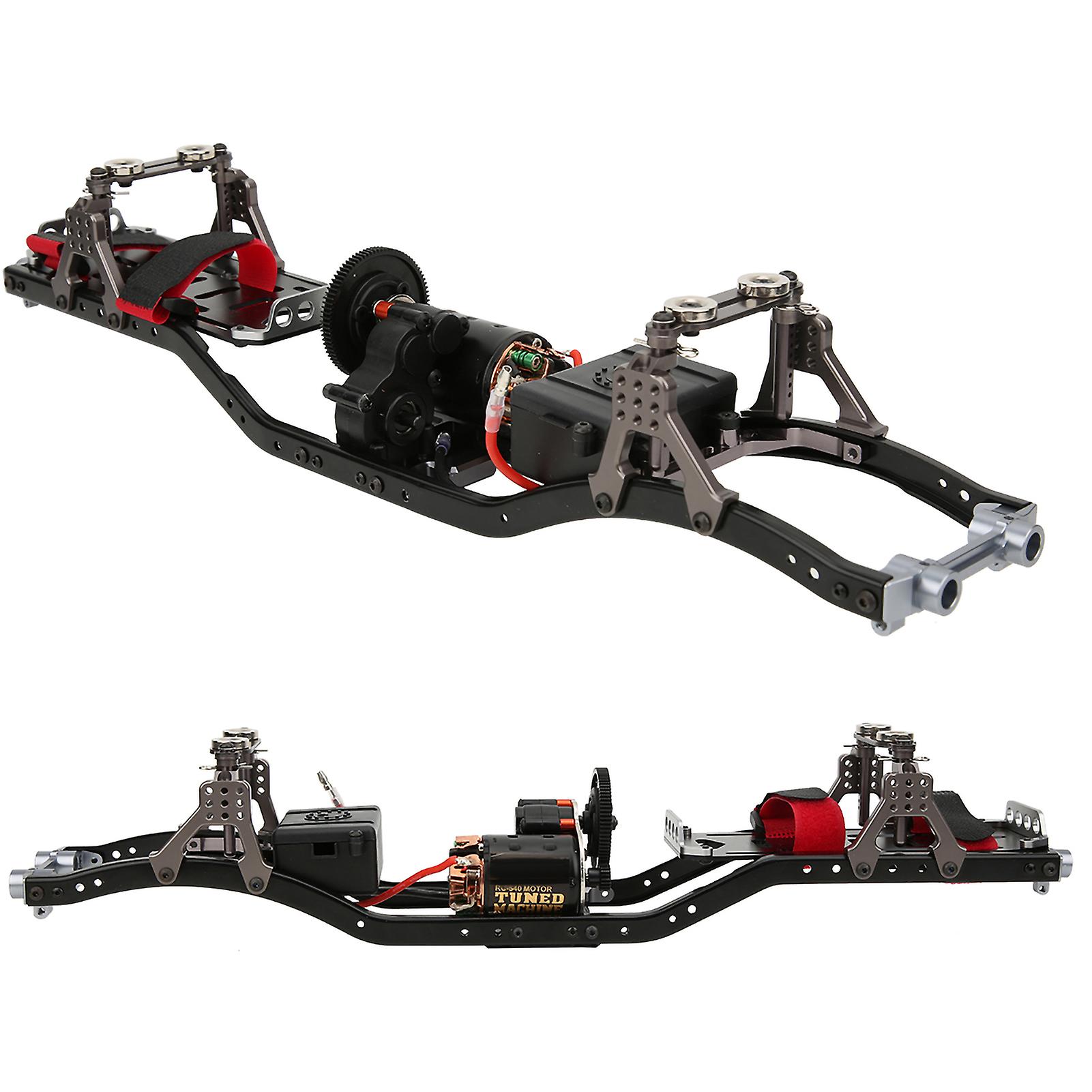 For Axial Scx10 I Carbon Fiber Metal Car Frame Part Accessory For Rc For Rock Crawler Car