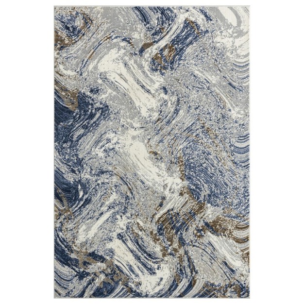 Luxe Weavers Modern Marble Abstract Area Rug