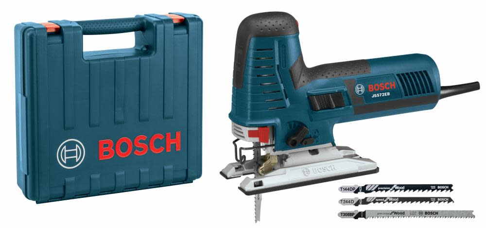 Bosch Jig Saw Kit 7.2 Amp Barrel Grip Reconditioned JS572EBK-RT from Bosch