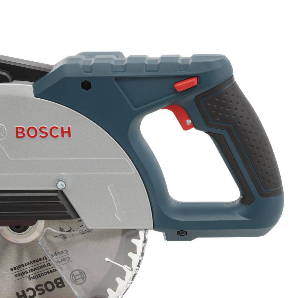 Bosch 12 Amp 8-12 in. Corded Portable Single Bevel Sliding Compound Miter Saw with 48-Tooth Carbide Blade CM8S