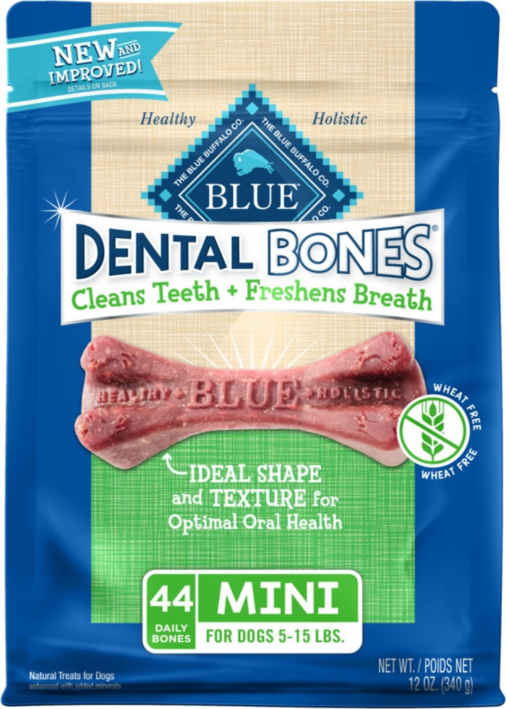 Blue Buffalo Dental Bones Mini Dog Treats