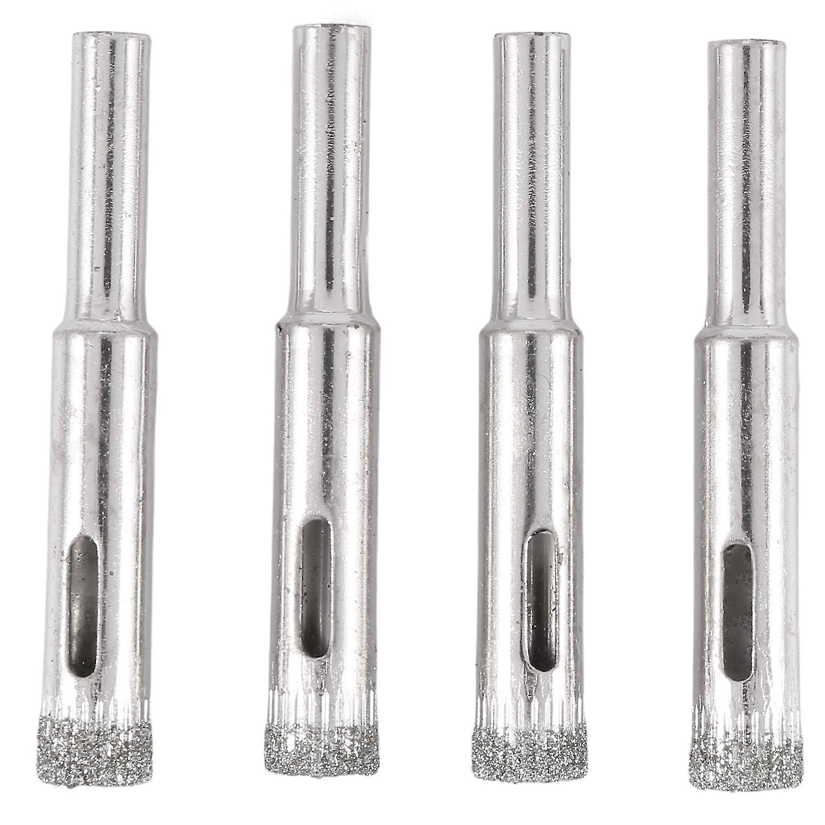 50 Pcs Diamond Coated Drill Bit For 8 Mm Diamond Pointed ， For Ceramic Tiles， Glass， Kitchen Cerami