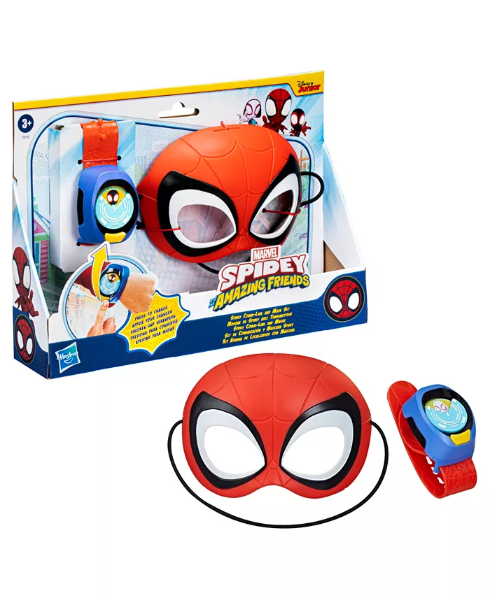 Spidey and His Amazing Friends Spidey Comm-Link and Mask  Set of 2