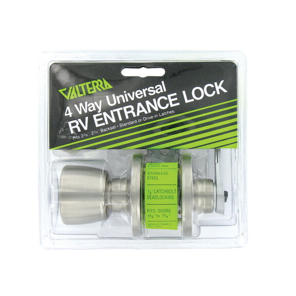 Valterra L32CS000 Stainless Steel RV Entrance Lock...