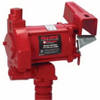 Fill Rite FR700V Rotary Vane Pumps With Manual Noz...