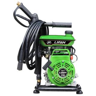 LIFAN 2100 psi 2.0 GPM AR Axial Cam Pump Recoil Start Gas Pressure Washer with CARB Compliant LFQ2130-CA