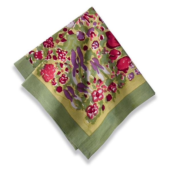 Jardine Red/ Green Napkins (Set of 6)