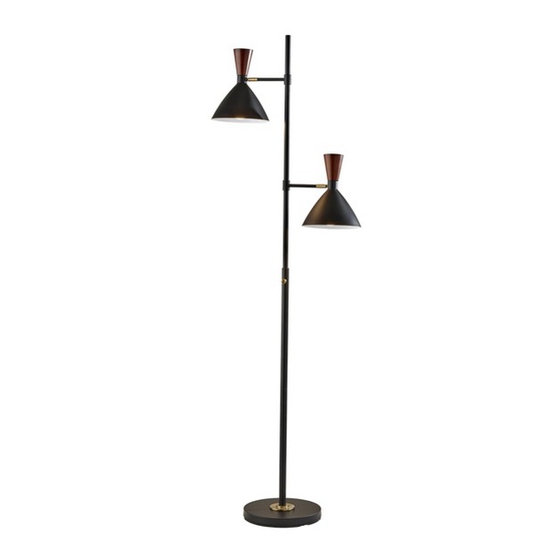 Arlo Tree Lamp Black Adesso